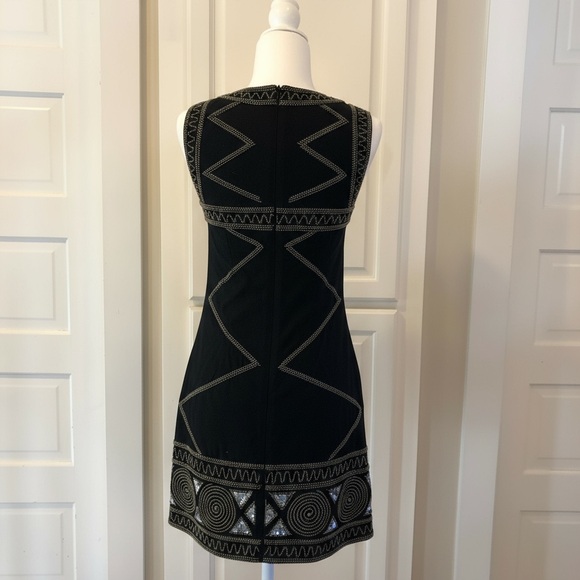 French Connection Embellished Shift Dress - Picture 5 of 8